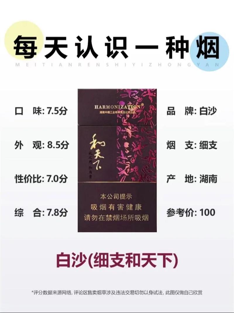 白沙（红和）香烟,品质与实惠的优质烟草产品  第1张