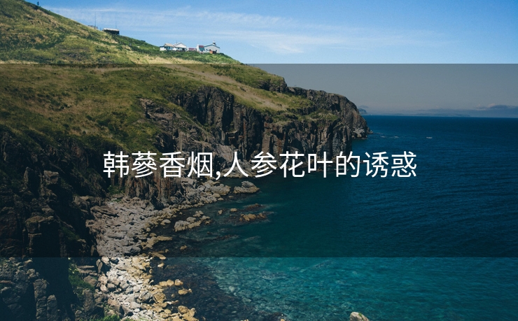 韩蔘香烟,人参花叶的诱惑